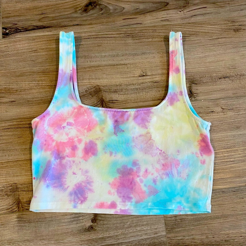 Pastel cloud Billabong crop top